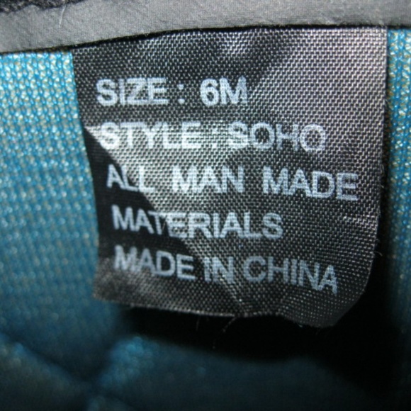 London Fog, Rain boot, blk, sz. 6 - Picture 5 of 5